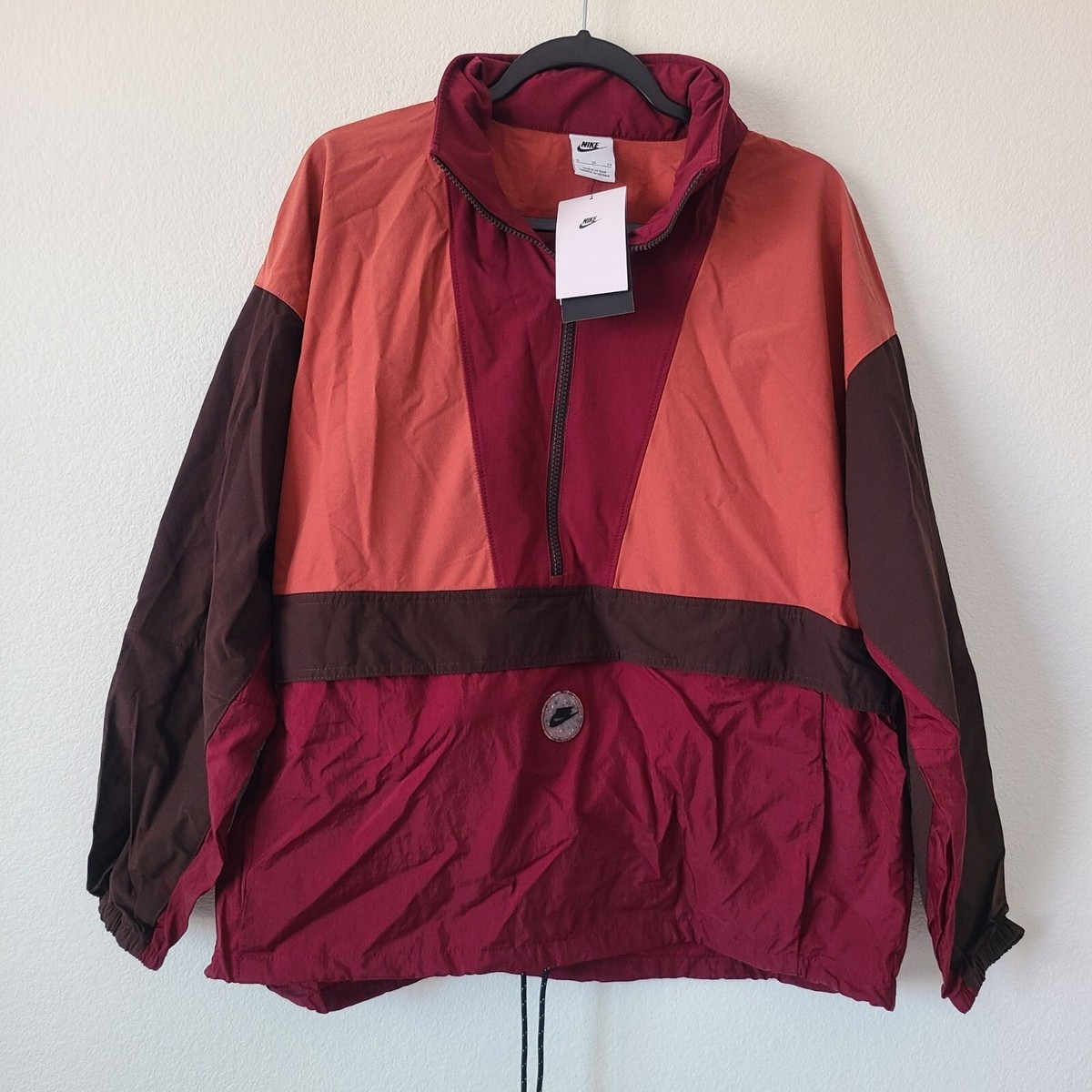 Nike Womens Revolution Sports Utility Half Zip Jacket FB2187-638