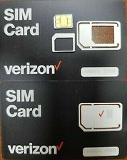 Verizon Wireless 4G LTE, 5G SIM Card COMPATIBLE WITH ALL PHONES, Latest Version