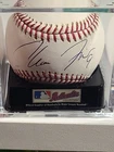 Chone Figgins Signed Autographed Rawlings OMLB Baseball Los Angeles Angels