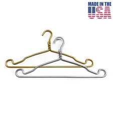 ONE HEAVY DUTY BRASS SILVER Thick Aluminum Metal Tactical & Airsoft Vest Hanger