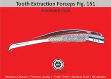 Tooth Extraction Apical Forceps Fig. 151 Type FAF150 HU FRIEDY Premium Quality