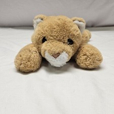 FAO Tan 15 Inch Lion Toy Plush Slightly Stained See Pictures
