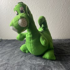 VTG 1982 Lollipop Dragon RARE Green Stuffed Animal Plush Toy 16โ Made In USA