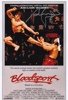 BOLO YEUNG signed Autogramm 20x30cm BLOODSPORT in Person autograph ACOA