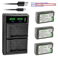 Kastar Battery LTD2 USB Charger for Panasonic CGR-D08 AG-DVC33 AG-DVC60 NV-D89