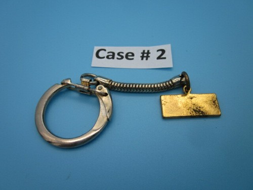 Case Tractor or Power Equipment Key Chain, Circa 1970, Metal New Never Used - Picture 3 of 3