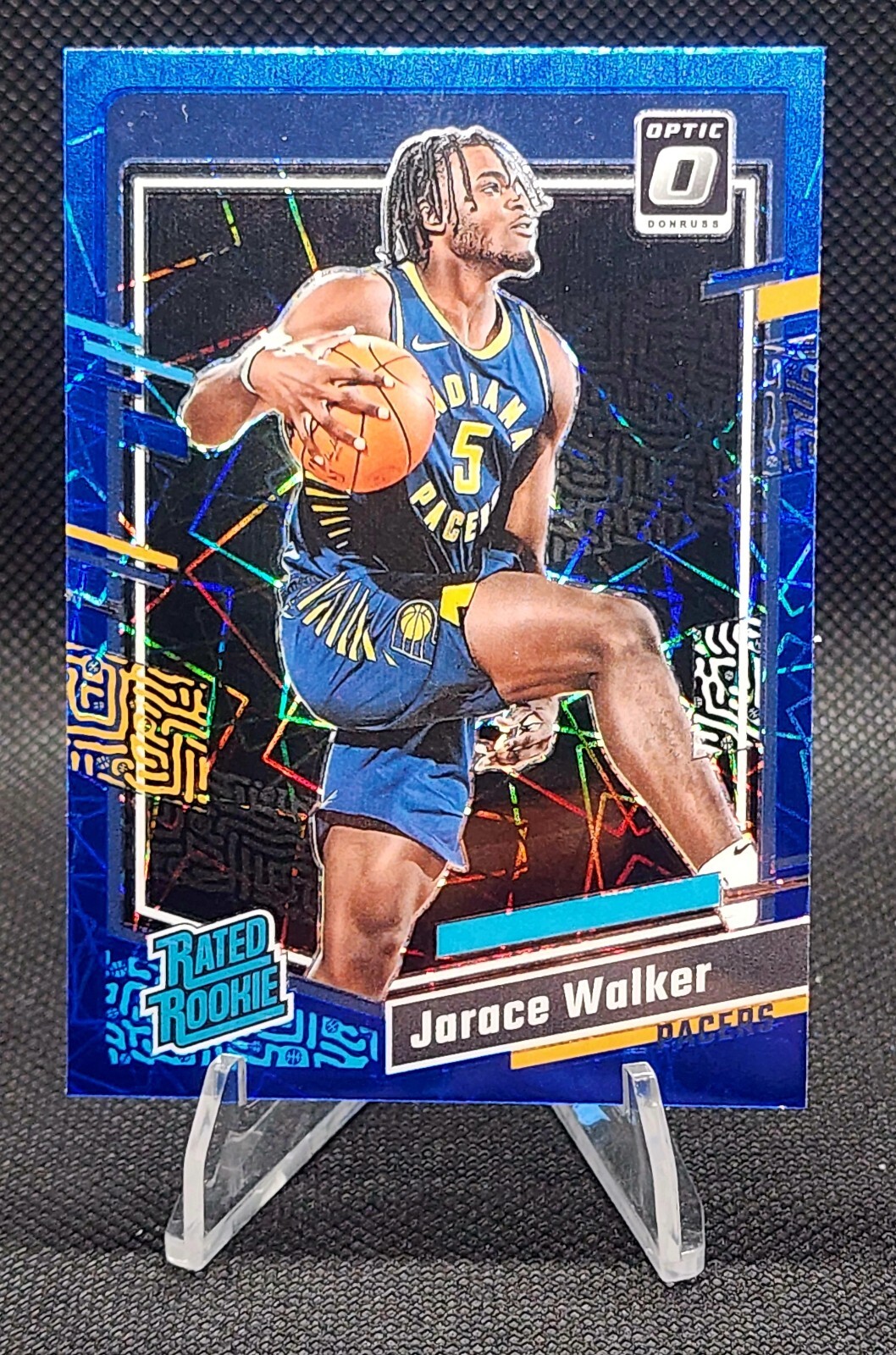2023-24 Panini Optic - Rated Rookie Blue Velocity Prizm #226 Jarace Walker 