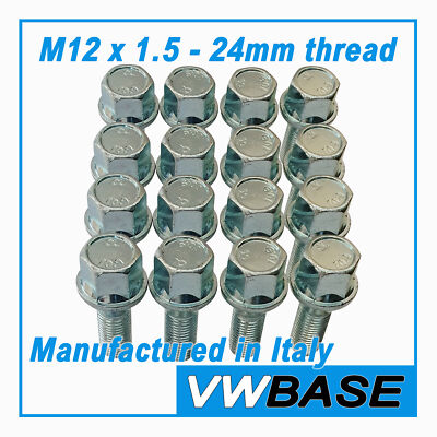 for BMW 3 Series 330d E91 Wheel Nuts Bolts 17mm M12 x 1.5 Taper 60deg Stud x 16