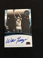 Walt Frazier 2007 Press Pass Legends Signings Blue Auto Autograph