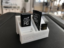SD Memory Card MicroSD Card USB Stick Holder Stand