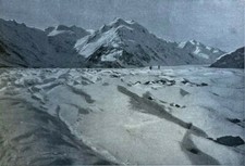 1901 New Zealand Milford Sound Mt. Cook Sutherland Falls Mont De La Beche