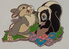 LE 500 Thumper & Flower Disney Bambi Pin!