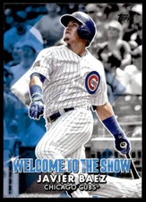 2022 Topps #WTTS-19 Javier Baez Welcome to the Show