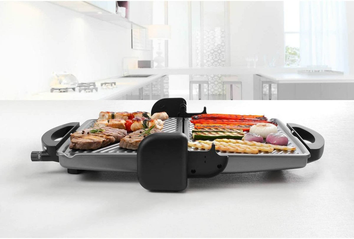 Delonghi CG298 220 Volt Contact Grill with Removable Plates For Export 220V