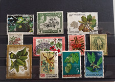 Briefmarken Motive Blumen Lot Konvolut
