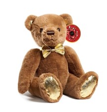 FAO Schwarz Anniversary Brown Bear With Embossed Chocolate Footprint 12  