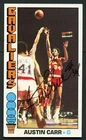 Austin Carr #53 signed autograph auto 1976-77 Topps Basketball Trading Card