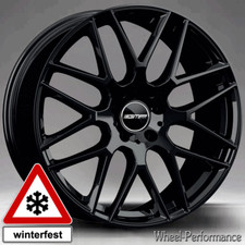 21 Zoll GT9 Felgen 8,5+10x21 5x112 ET35-38 schwarz für Mercedes W217 W221 W222
