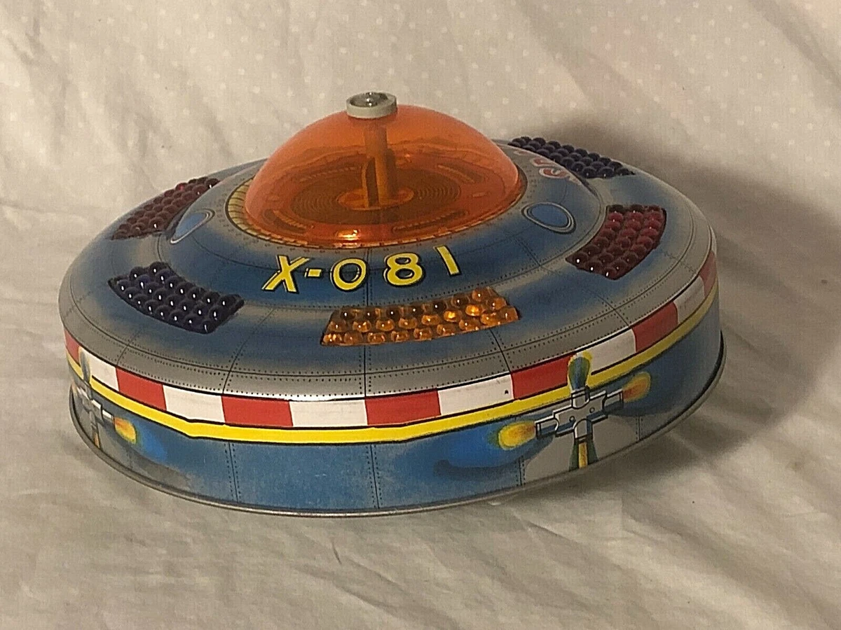 KO Japan Flying Saucer Toy X 081 Space Patroller Working Toy O 38