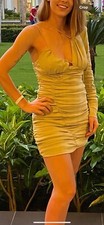 Zara S SUMMER BEACH PARTY SEXY DRESS COTTON