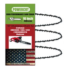 3PCS 16" chainsaw chain FOR Craftsman CMECS600/S165/S160/CMXGSAMN4216,BLADE