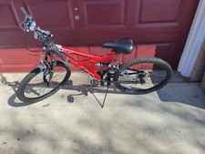 dynacraft gauntlet 24 mountain bike red