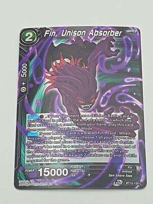 Dragon Ball TCG Fin, Unison Absorber NM