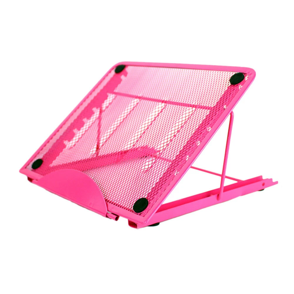 Adjustable Mesh Laptop Stand for Bed or Desk with Ventilation  