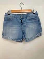 Calvin Klein Jeans Denim Soft Shorts Light Wash With Pockets Womens Size 4