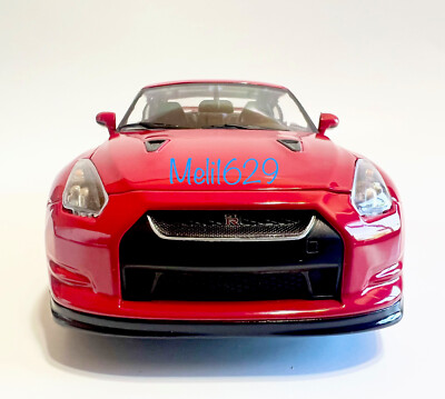 Jada Big Time Kustoms 1/24 2009 Nissan GT-R (Red) | eBay