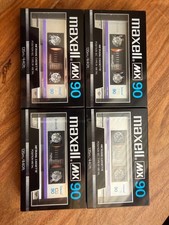 Maxell MX 90 blank audio cassette tape
