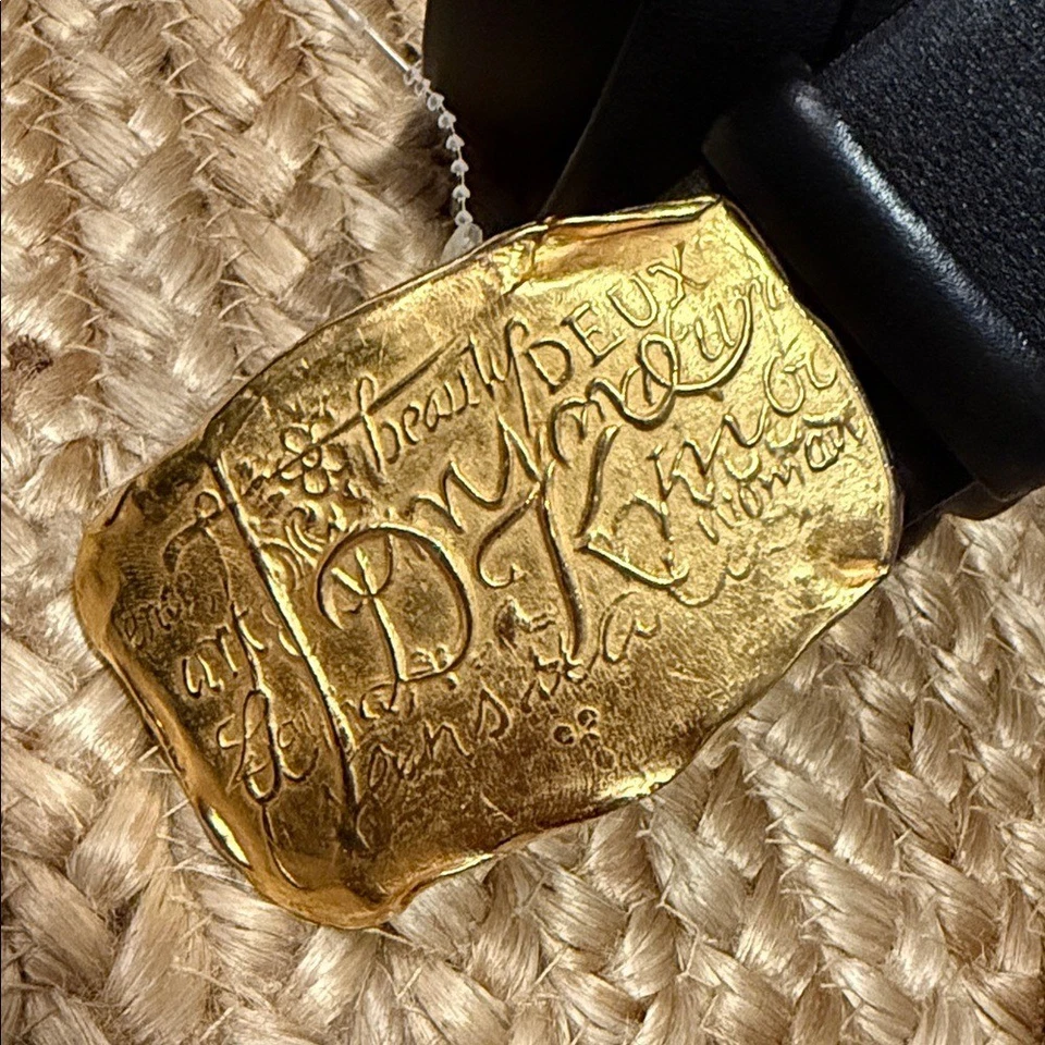 Donna Karan leather belt - Image 2 of 4