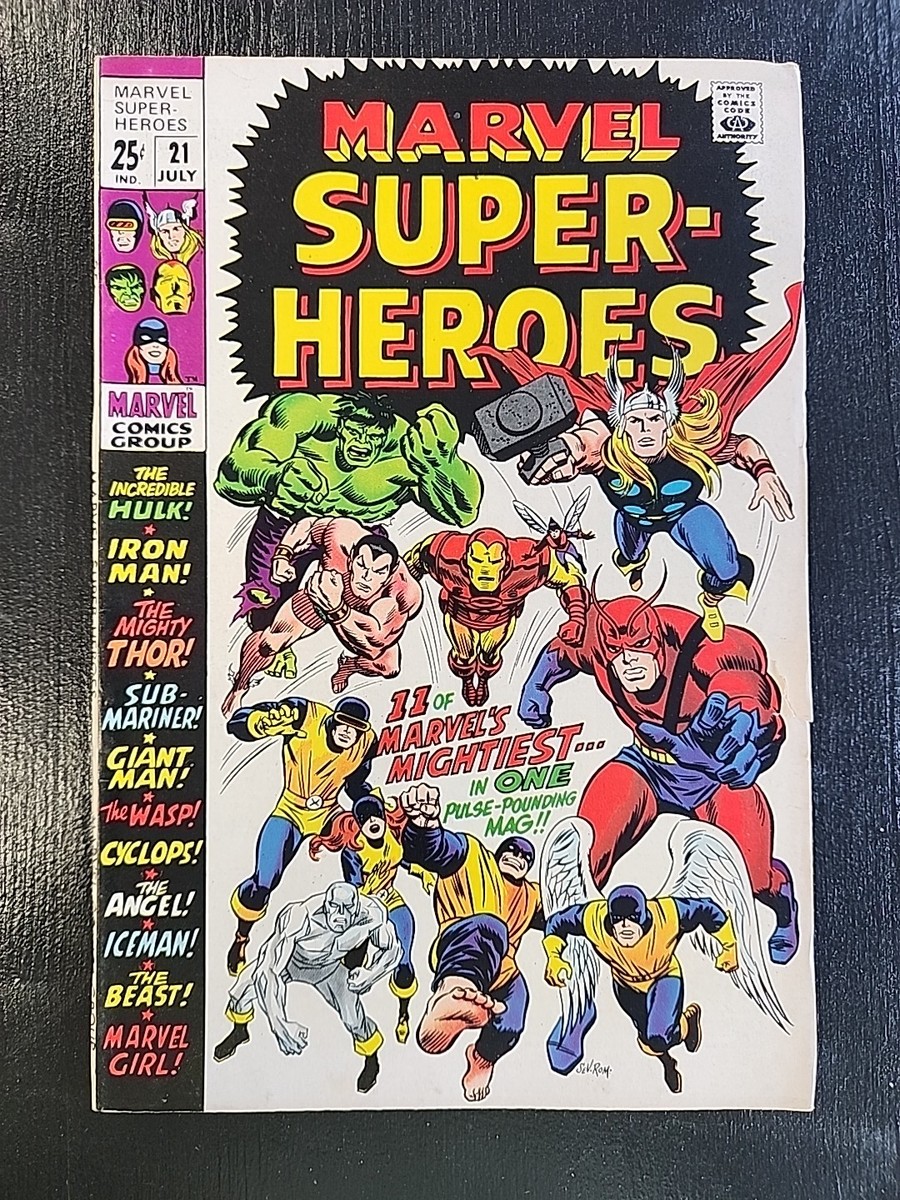 Marvel Super Heroes #21 FN 1969 | eBay