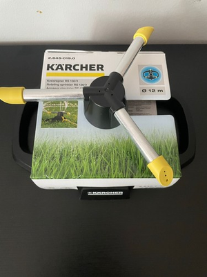 #ad #ad Karcher Rotary Sprinkler Lawn Irrigation RS130 3 Grass Watering Black Yellow $35.00