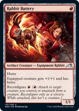 Rabbit Battery - Light Play MTG Kamigawa: Neon Dynasty
