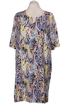 Ulla Popken Kleid Damen Dress Damenkleid Gr. EU 42 Leinen Mehrfarbig #y9he3o9