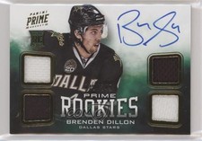 2012-13 Panini Prime Prime Rookies /249 Brenden Dillon #118 Auto 09ej