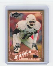 2005 Press Pass SE #OS 12 Derrick Johnson Old School Collectors Series