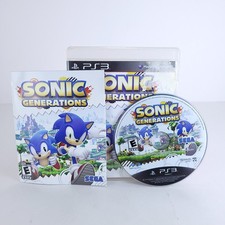 Sonic Generations Sony PlayStstion 3 PS3, 2011 CIB w/Manual