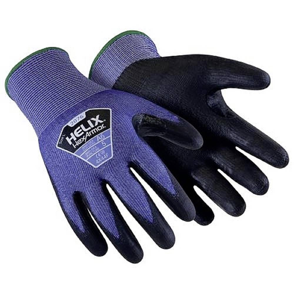 Gants de protection HexArmor Helix 2076 en polyéthylène haute densité taille 9
