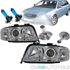 Audi A6 4B C5 01-05 Facelift Limousine Avant Scheinwerfer Set Halogen XENON LOOK