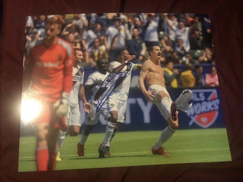 Zlatan Ibrahimovic Authentic Signed Photo, LA Galaxy 