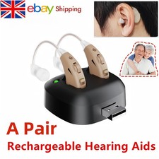 JINGHAO Hearing Aid Rechargeable BTE Ear Loss Aids Sound Amplifier Best Sale UK