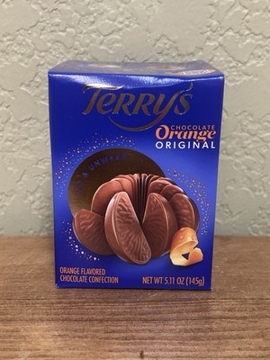 Terry's Chocolate Ball, Milk Chocolate with Natural Orange Flavor. 5.53oz Box