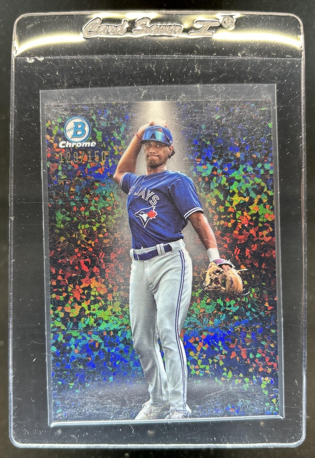 2024 Bowman Arjun Nimmala Spotlights Chrome Mini Diamond Refractor #/150
