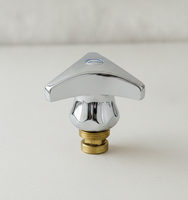 "Grohe Oberteil 45967 Mit Trecorn Griff Markierung Rot 3/8\" Chrom 45967000"