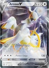 Arceus V (Metal Card, #122/172) - Holo Miscellaneous Cards & Products NM Pokemon