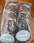 CRAZY Sparkle Fancy Yarn Lot 159 Ten Skeins Each 50 Grams Unique Vintage — photo 1