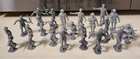 54mm Marx WW2 Free French Infantry - Gray Never Played With