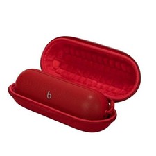 Compact Case for Beats Pill - Portable Bluetooth Speaker Exclusive Red